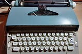 Telltale of a typewriter