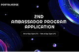 ANNOUNCING THE SECOND ROUND OF THE PORTALVERSE AMBASSADOR PROGRAM