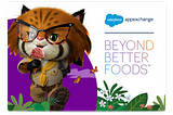 An animated of image of the AppExchange mascot