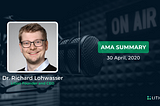 Lition AMA Recap — 30 April, 2020