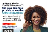 56 female green economy entrepreneurs to win $200,000 Grant in She Sustains Accelerator Programme.