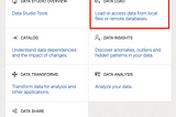 New Data Loading experience in Autonomous Database Data Studio