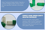 Buy Green Gelatin Capsules at CapsuleUSA