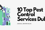 Top 10 Pest Control Service Companies in Dubai