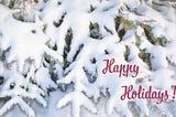 Happy Holidays!