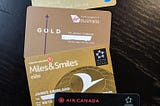 Airline frequent flyer gold cards — for Qantas, Virgin Australia, Turkish Airlines and Air Canada