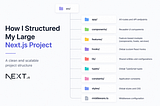 How I Structured My Large Next.js Project