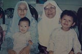 Reminiscing the mom of my mom, my Allahyarhamah Tok