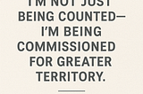 You’re Not Just a Number. You’re Chosen for Inheritance.