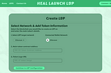 Heal Launch (LPB) + Project Update