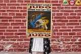HOT You don’t stop judo when you get old poster