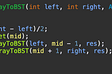 LeetCode 1382 Balance A Binary Search Tree