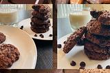 Whole Wheat Chocolate Oats Cookies(No eggs)