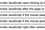 JavaScript Events Explained