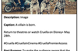 An Executive Plan for Disney’s Cruella