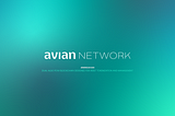 Avian Network (dual algorithm PoW NFT blockchain) Progress Report