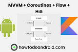 Creating android app using MVVM + Coroutines + Flow + Hilt