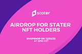 The First Stater Community Airdrop for NFT Holders