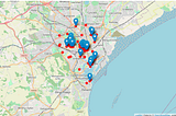 Finding location and venue by clustering
