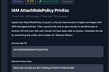 AWS Pentesting: IAM Privilege Escalation via AttachRolePolicy