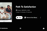 2023: Finding My Path To Satisfaction