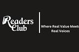 Readers Club — A Publication