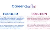 Career Gemini: AI-Powered Career Navigator | DevPost Hackathon Project