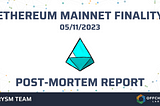 Post-Mortem Report: Ethereum Mainnet Finality (05/11/2023)