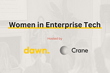 Why create a community for women in enterprise tech? (By VC for startups)