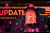 SWAGGA Staking Rewards Pool Update