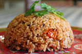 Tomato Garlic Fried Rice