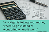 Guilt Free Money is Possible… With a Budget.