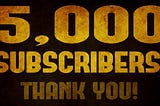 5,000 SRT supporters!