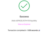 How to add liquidity to Uniswap V3 on Arbitrum? (to get xSPACE LP tokens)