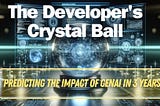 The Developer’s Crystal Ball: Predicting the Impact of GenAI in 3 Years