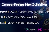 Cropper Potions NFT Mint Guidelines