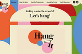 Hang It website introduction