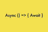JS: Async/Await in Array Methods