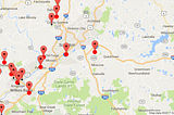 Visualizing Location on Google Map Using Python
