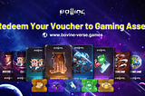 Redeem Your Voucher to Gaming Assets