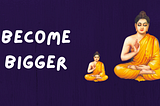 How to become bigger than your problems | Short Buddha story & practical teaching