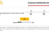 Start the www.mcdvoice.com Survey with Receipt