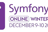 Symfony World Online Winter Edition 2021 logo