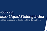 Introducing the Trackr Liquid Staking Index (TLS)