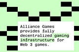 Transforming Gaming: From Chain of Alliance to Alliance