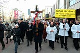 Poles keep in mind the persecuted Christians
