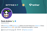 Tether isn’t a Blockchain company.