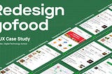 UI/UX Case Study — Redesign Gofood.