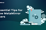 Essential Tips for New MetaMirror Users