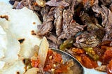 Slow Cooker Beef for Shredded Beef Enchiladas and Tacos